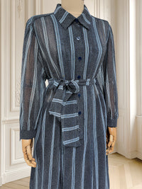 Rochie vintage din pânză de bumbac mărimea L