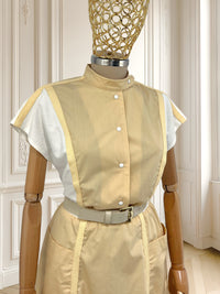 Rochie vintage din amestec de bumbac mărimea M