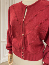 Încarcă imaginea în vizualizatorul Galerie, Cardigan Gössl din lână mărimea M

