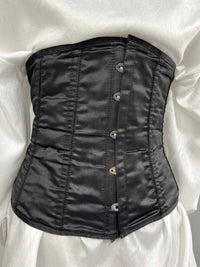 Corset negru cu șnur mărimea L