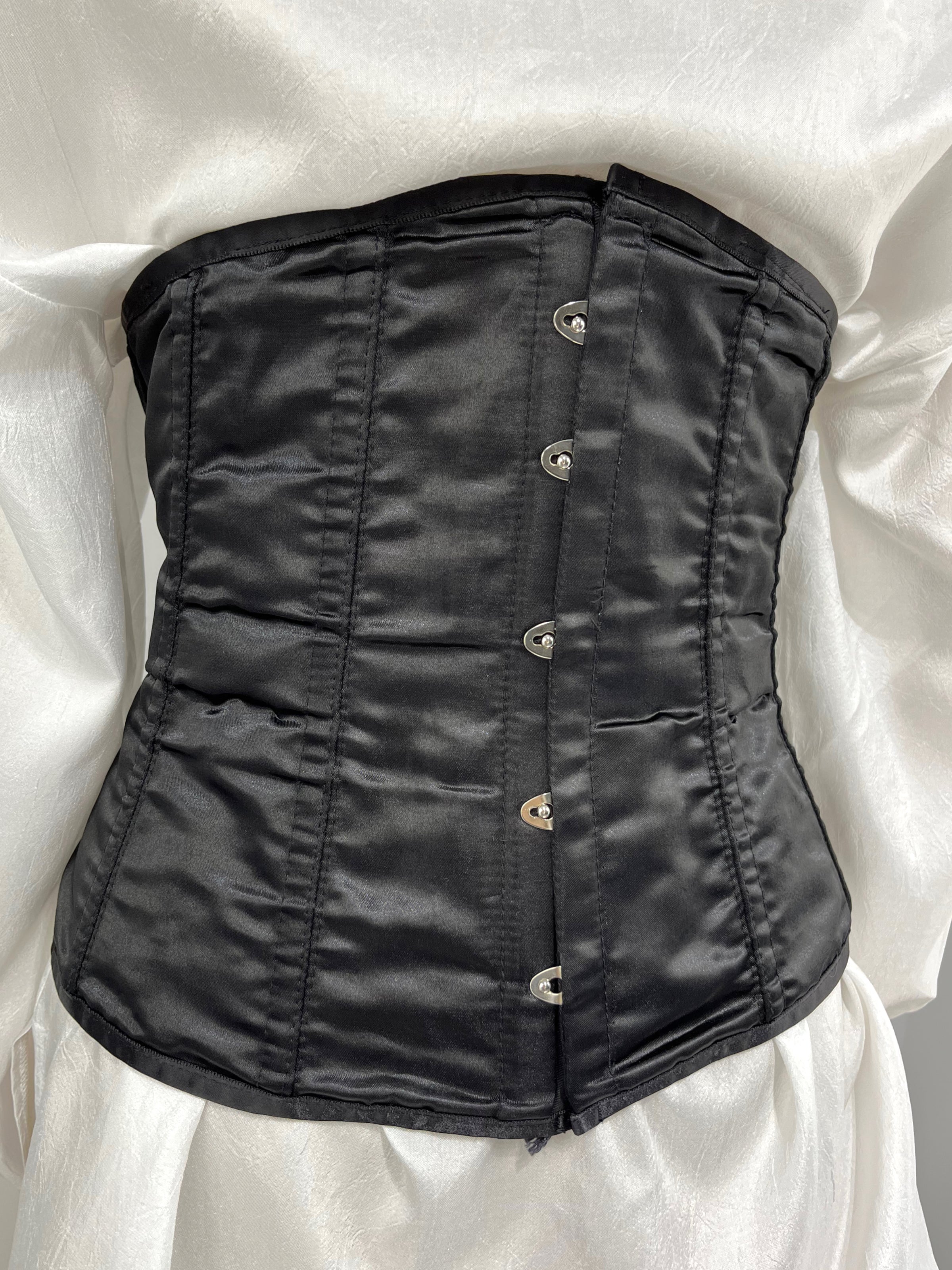 Corset negru cu șnur mărimea L