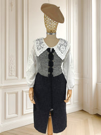 Rochie vintage din lână mărimea S