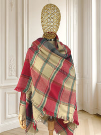 Șal maxi în carouri