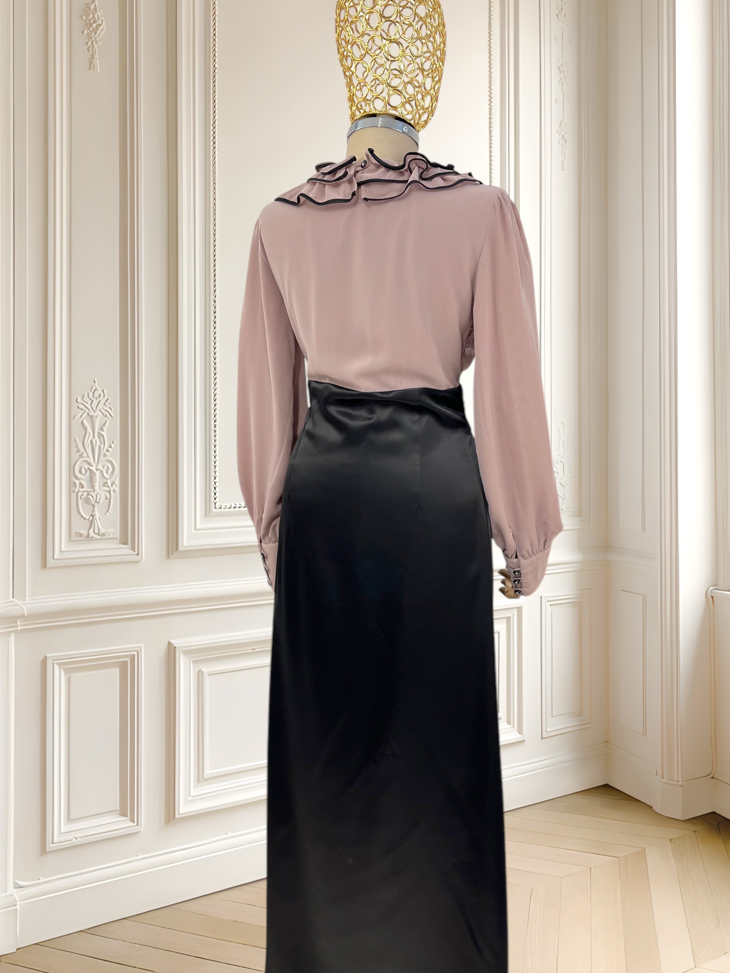 Rochie elegantă satinată mărimea M