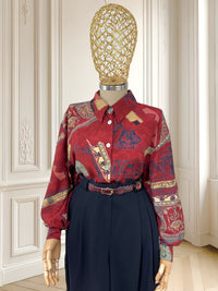 Cămașă vintage din vâscoză mărimea XL