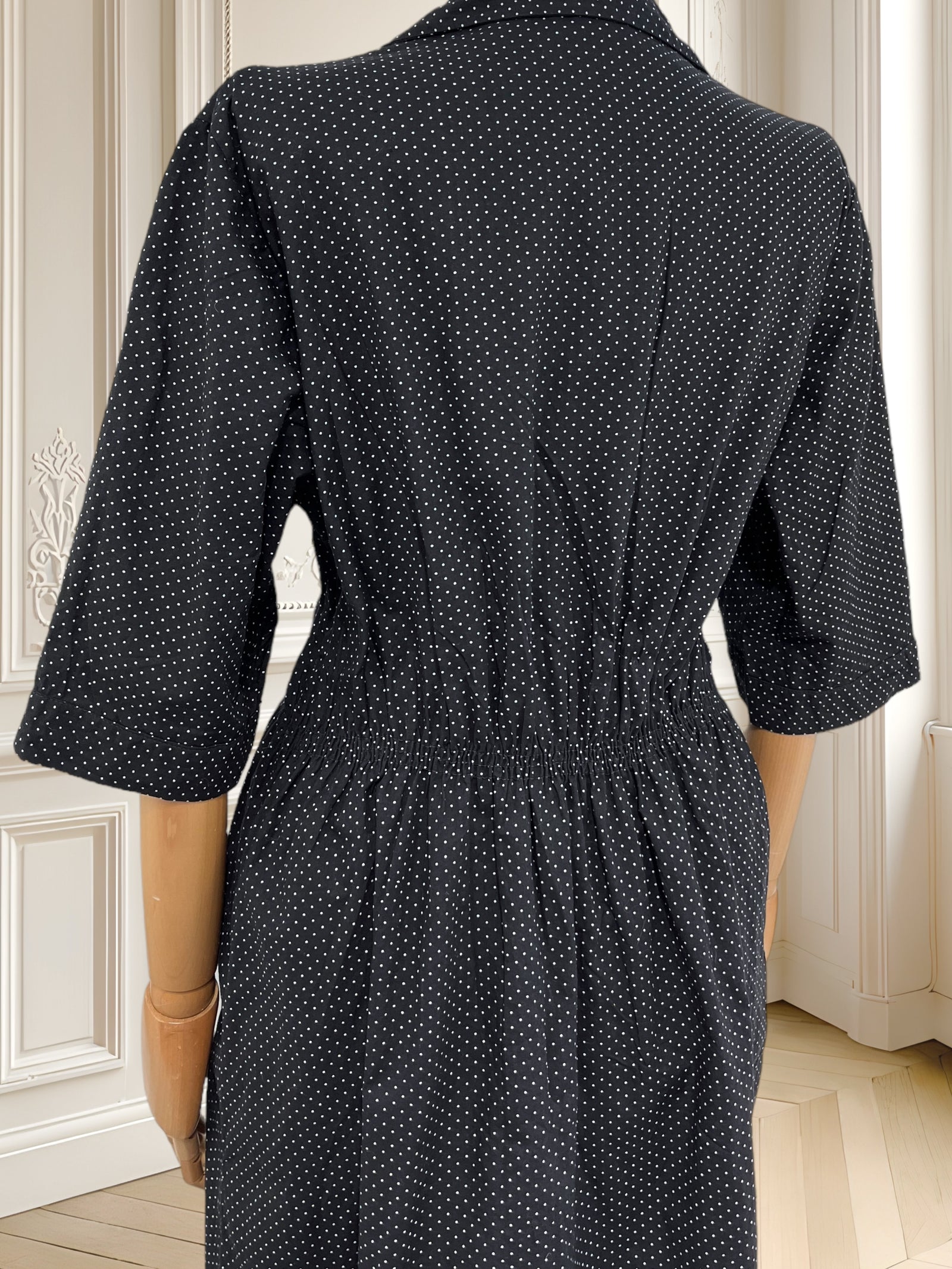 Rochie vintage din bumbac mărimea L