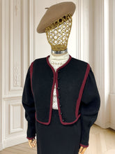 Încarcă imaginea în vizualizatorul Galerie, Cardigan cu croi fluture din lână pură mărimea M
