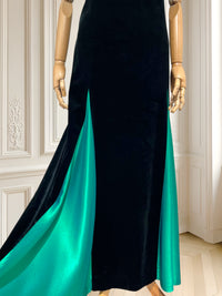 Rochie de seară din catifea mărimea L