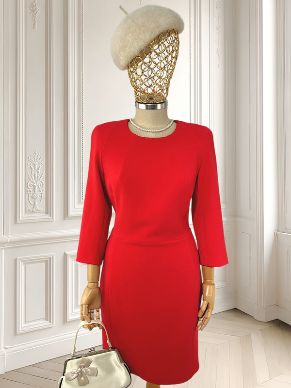 Rochie structurată roșie mărimea M