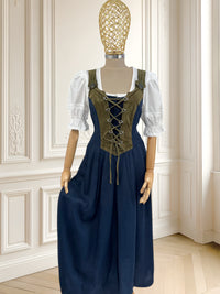 Rochie vintage din in mărimea M