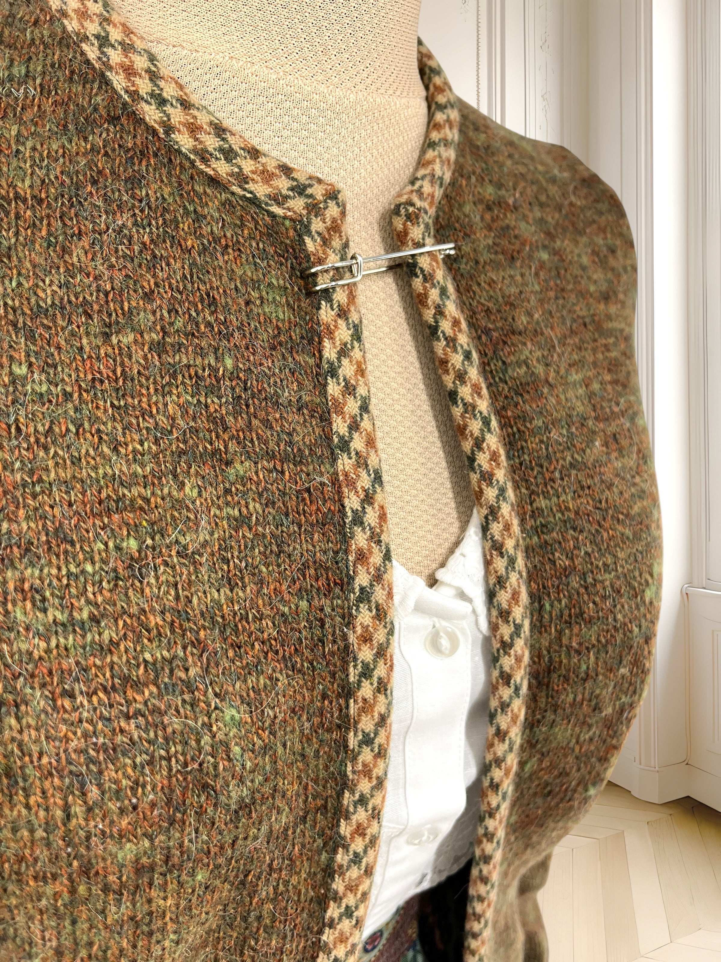 Cardigan vintage din lână și mohair mărimea M