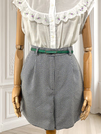 Pantaloni vintage din vâscoză mărimea S