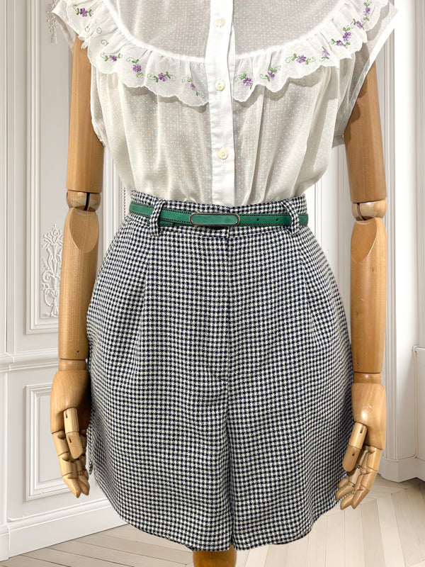 Pantaloni vintage din vâscoză mărimea S
