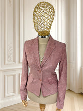 Încarcă imaginea în vizualizatorul Galerie, Sacou italienesc din brocart mărimea XS
