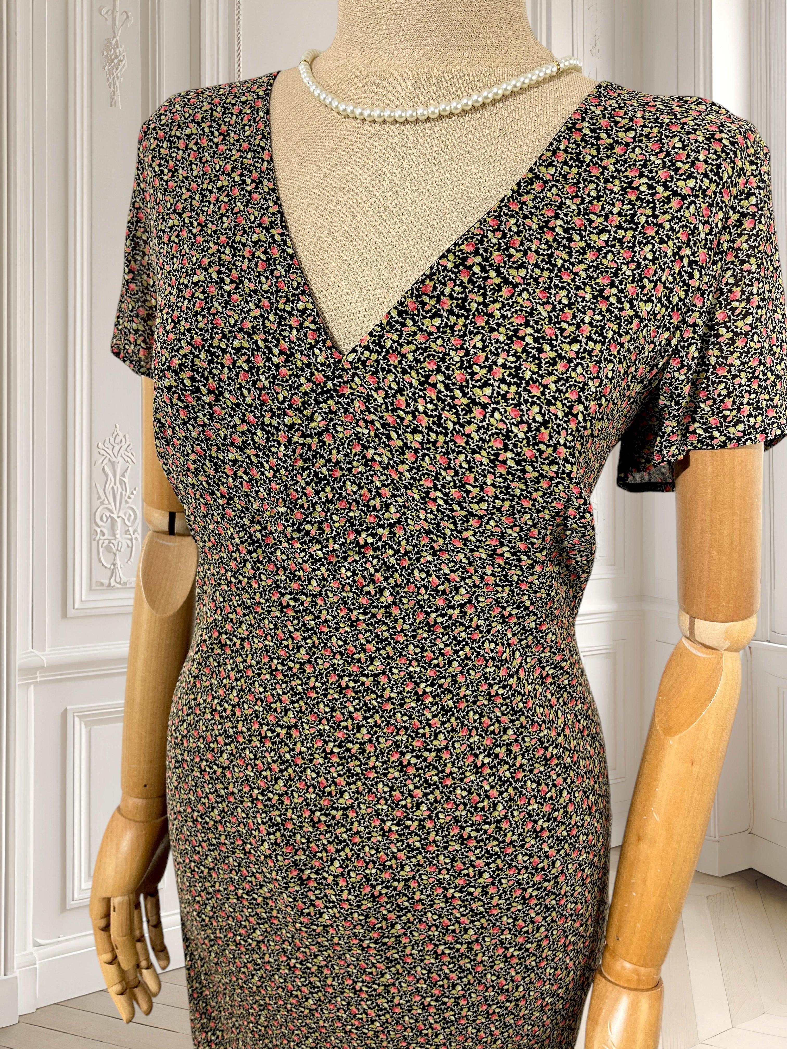 Rochie Laura Ashley din vâscoză mărimea M