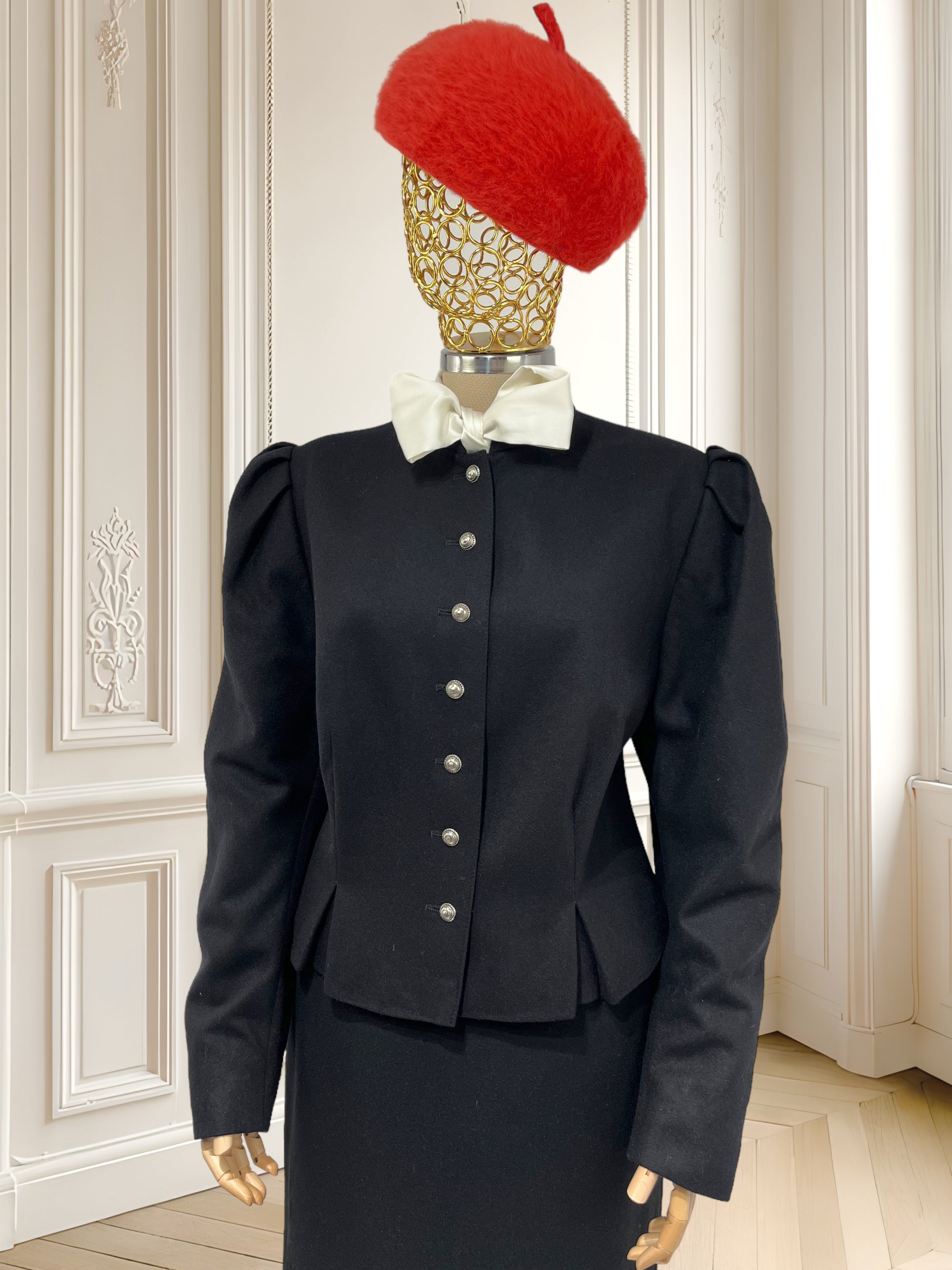 Sacou vintage din lână pură mărimea XL
