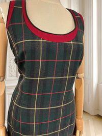 Rochie vintage din amestec de lână potrivită pentru M/L