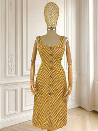 Rochie din vâscoză cu buline mărimea S