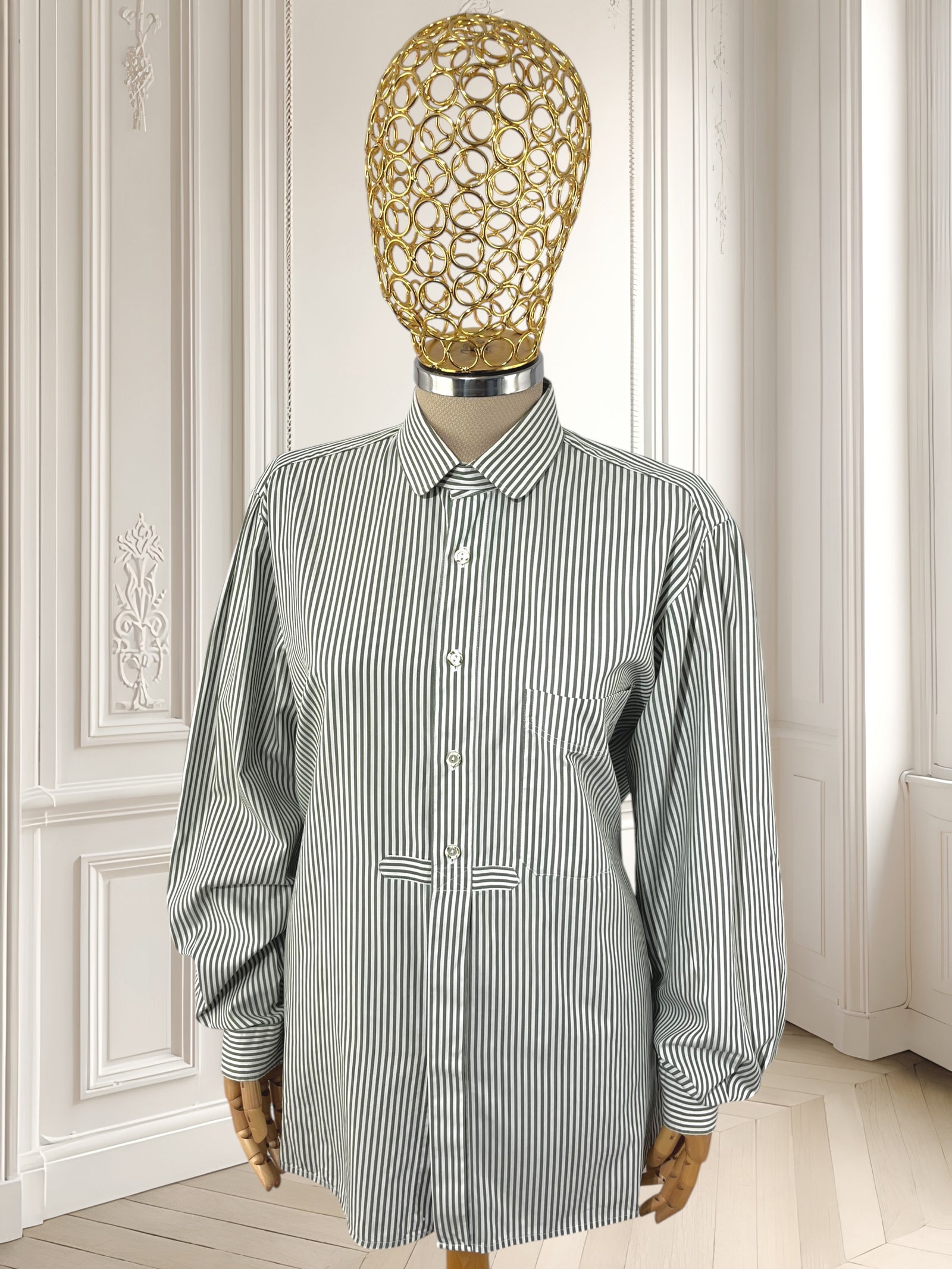 Cămașă vintage din bumbac potrivită pentru L/XL