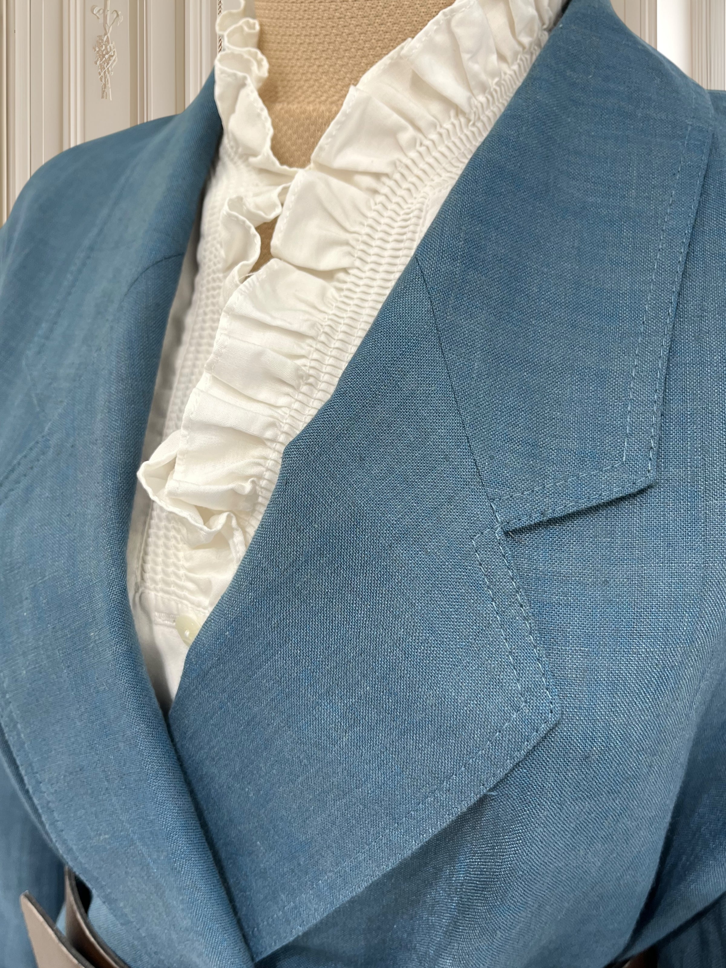 Sacou vintage din in mărimea XL