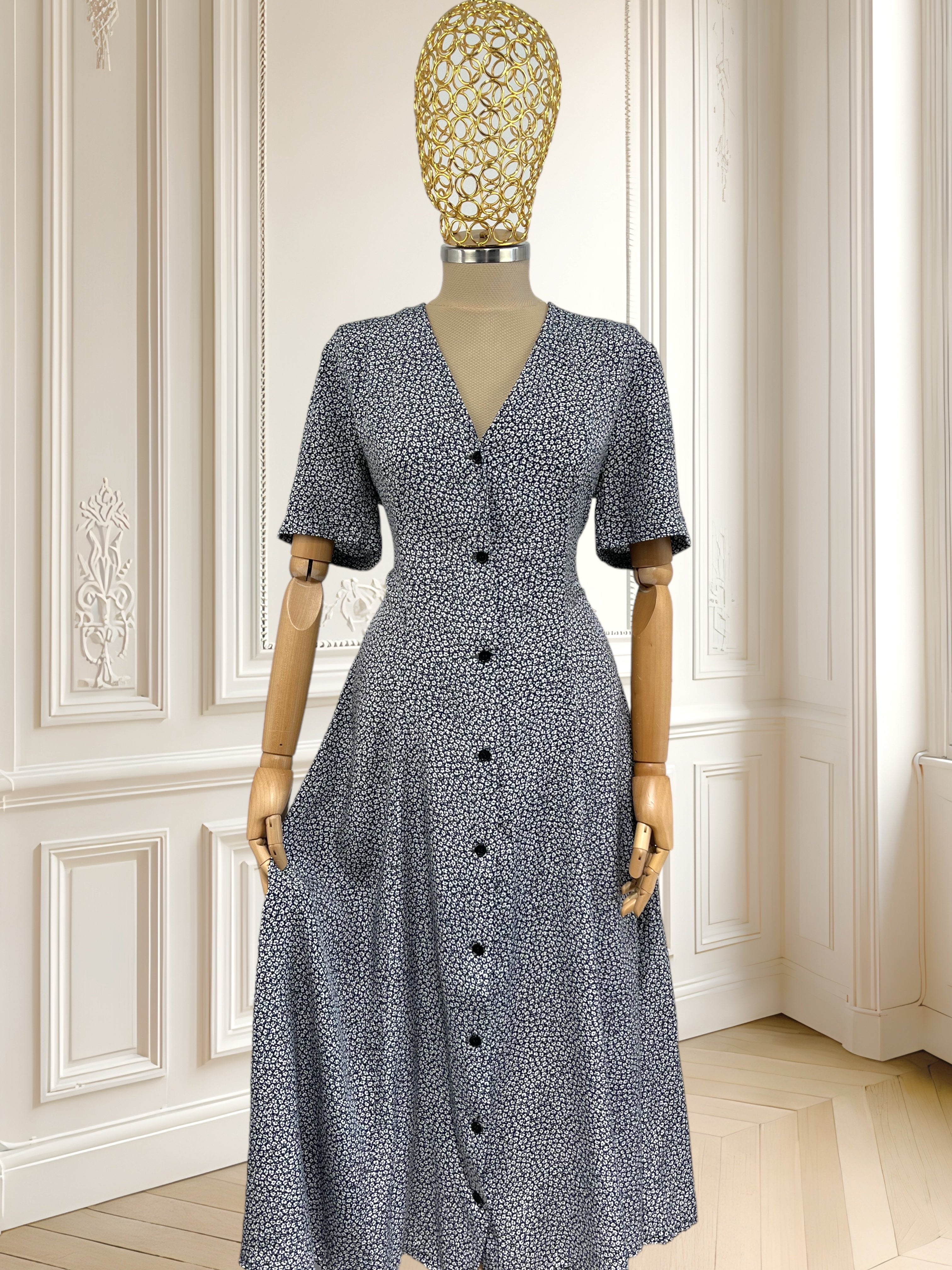 Rochie vaporoasă din vâscoză potrivită pentru S/M