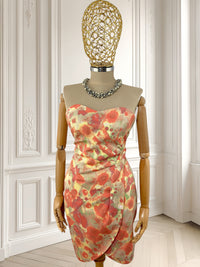 Rochie cu print floral mărimea S