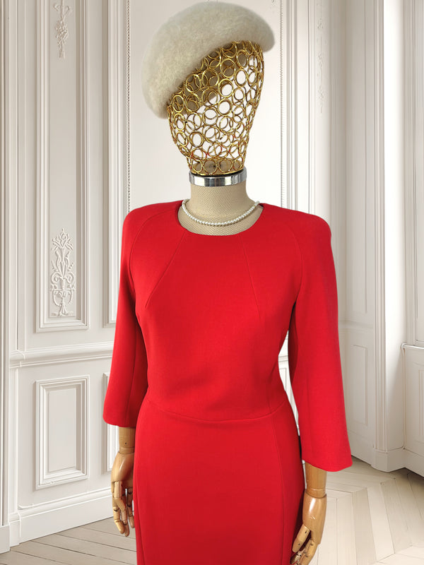 Rochie structurată roșie mărimea M