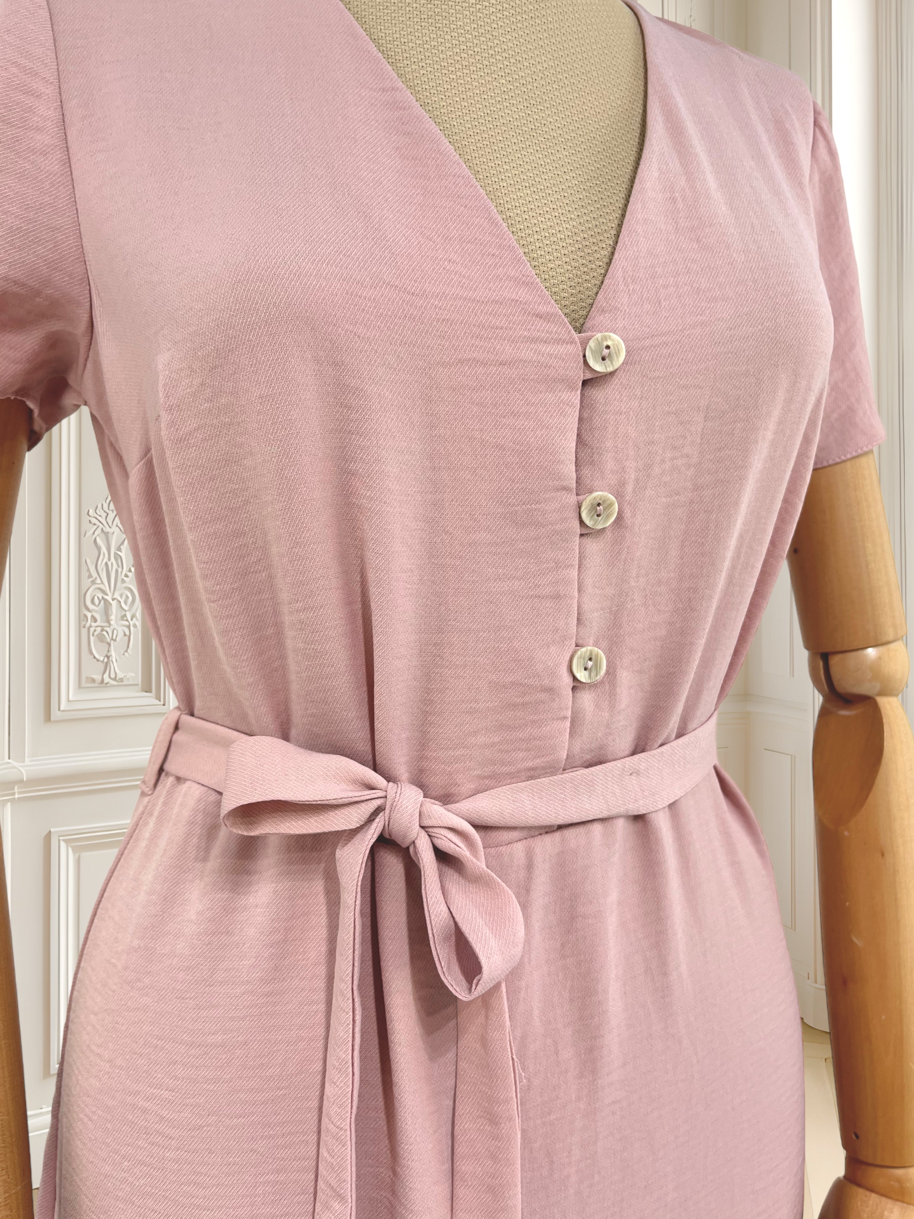 Rochie roz pudrat mărimea S