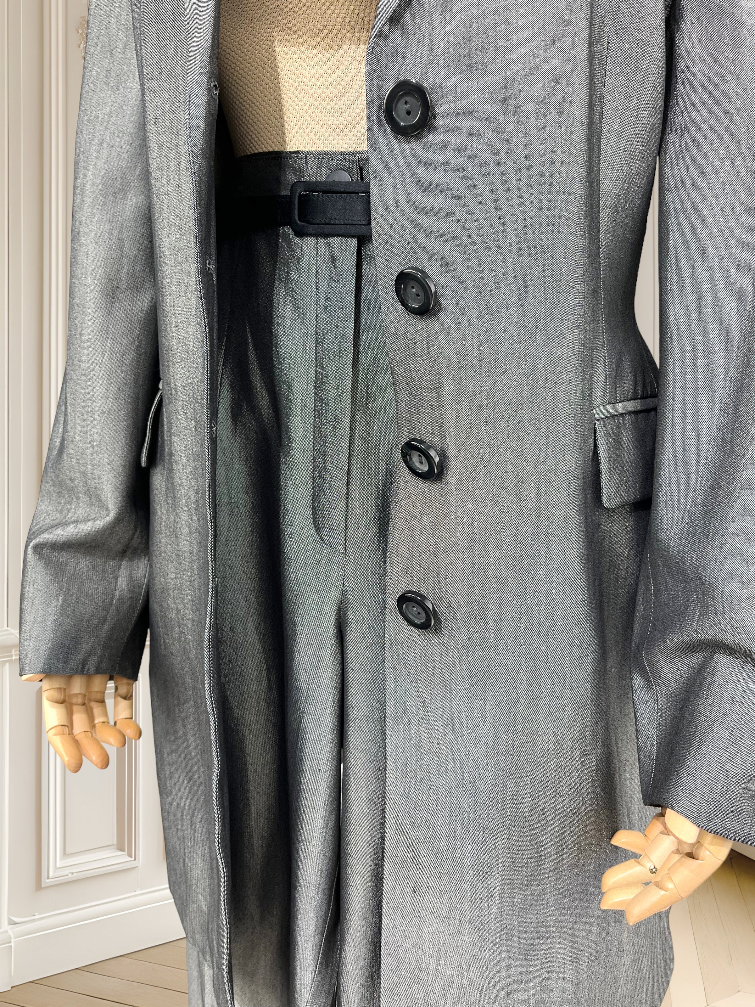 Costum vintage din amestec de lână mărimea M