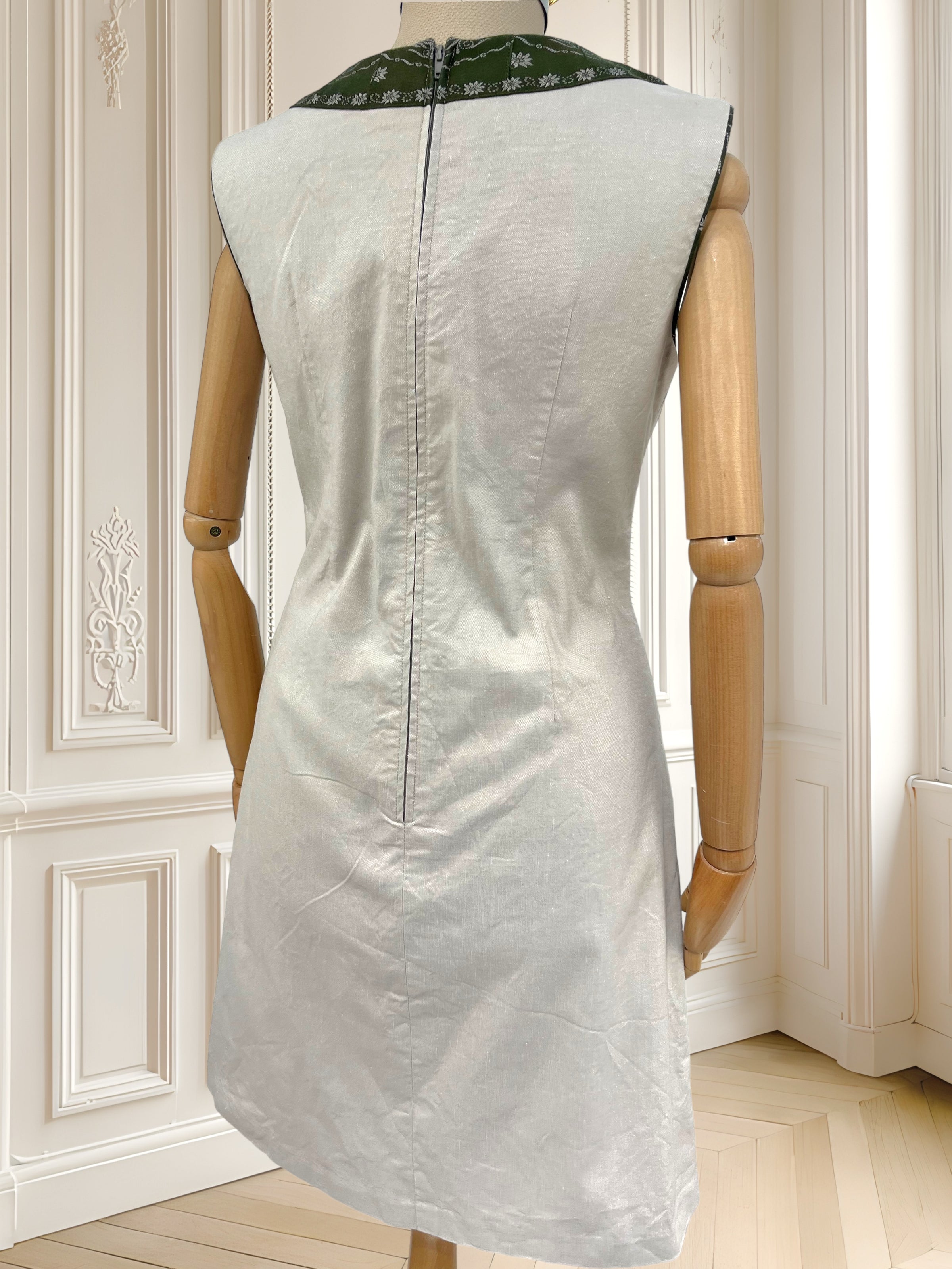 Rochie vintage din bumbac și in mărimea M