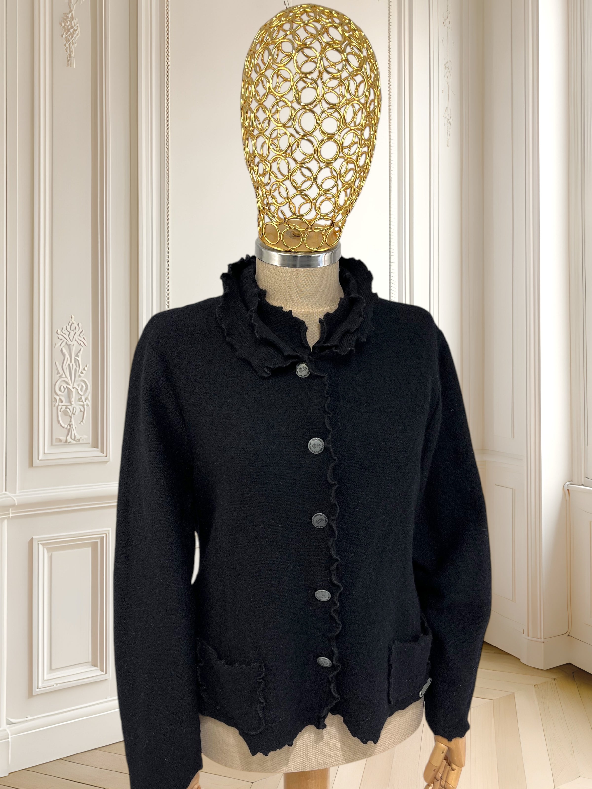Cardigan vintage din lână mărimea L