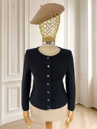 Cardigan vintage din bumbac potrivit pentru XS/S