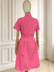 Rochie roz din bumbac mărimea S
