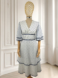 Rochie vintage cu buline mărimea M