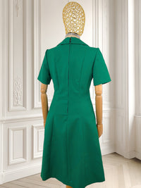 Rochie vintage lucrată manual mărimea S