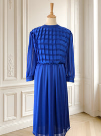 Rochie vintage cu pliuri mărimea L