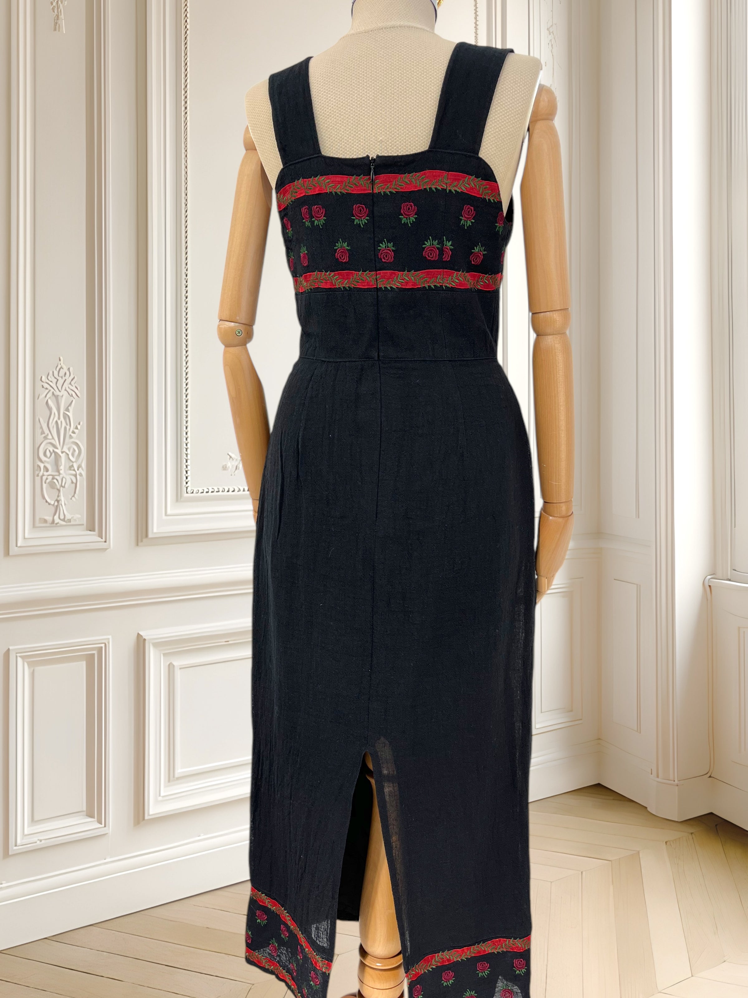 Rochie vintage din in mărimea S
