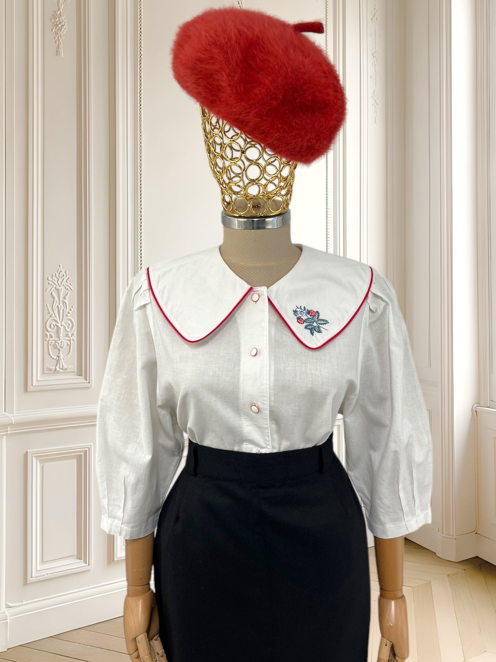 Cămașă vintage din bumbac mărimea M