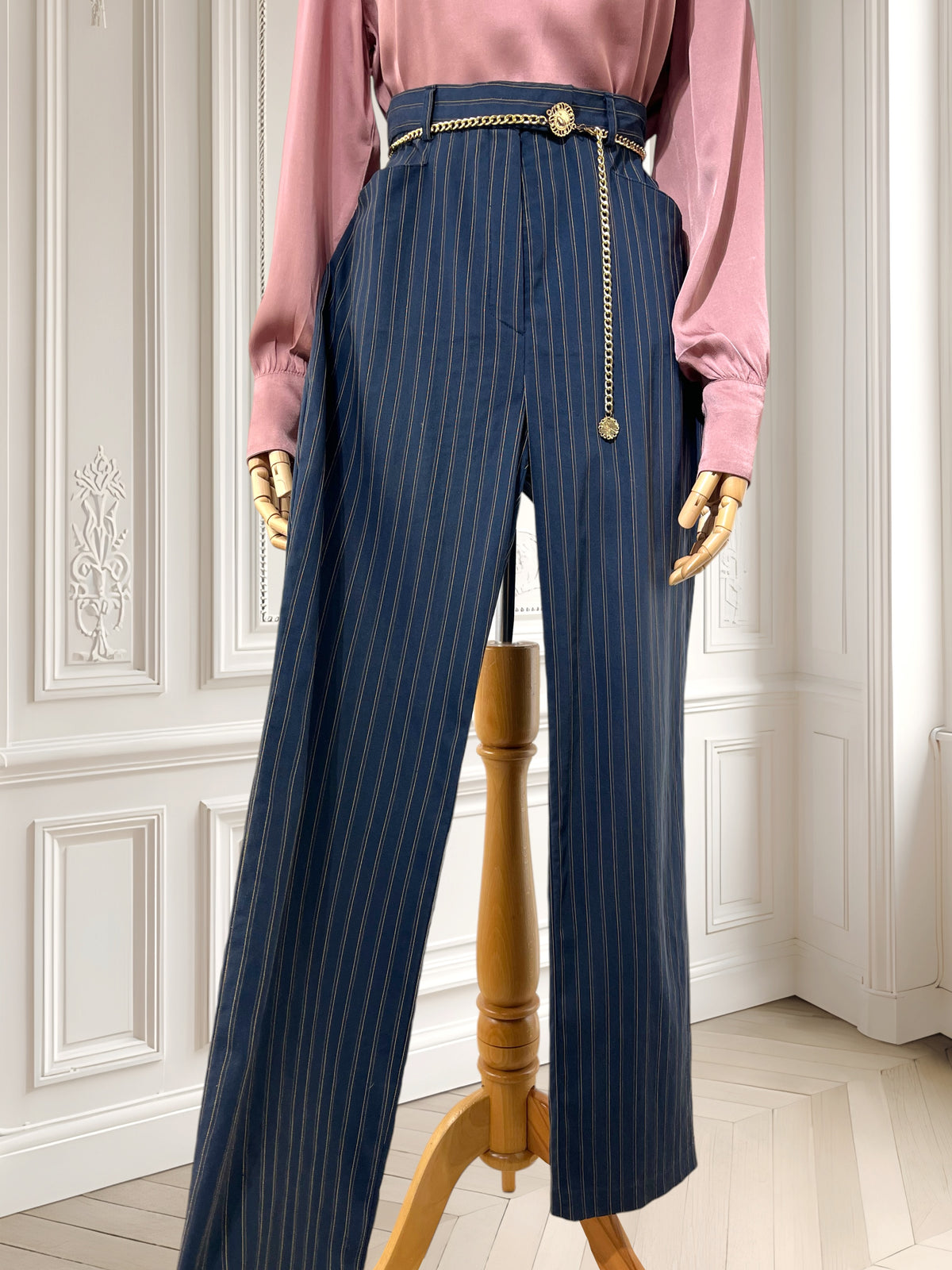 Pantaloni vintage cu talie înaltă mărimea S