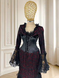 Rochie din dantelă cu corset potrivită pentru S/M