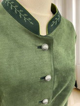 Încarcă imaginea în vizualizatorul Galerie, Sacou vintage cu efect de piele întoarsă mărimea XXL
