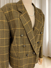 Încarcă imaginea în vizualizatorul Galerie, Sacou vintage din lână pură mărimea XL
