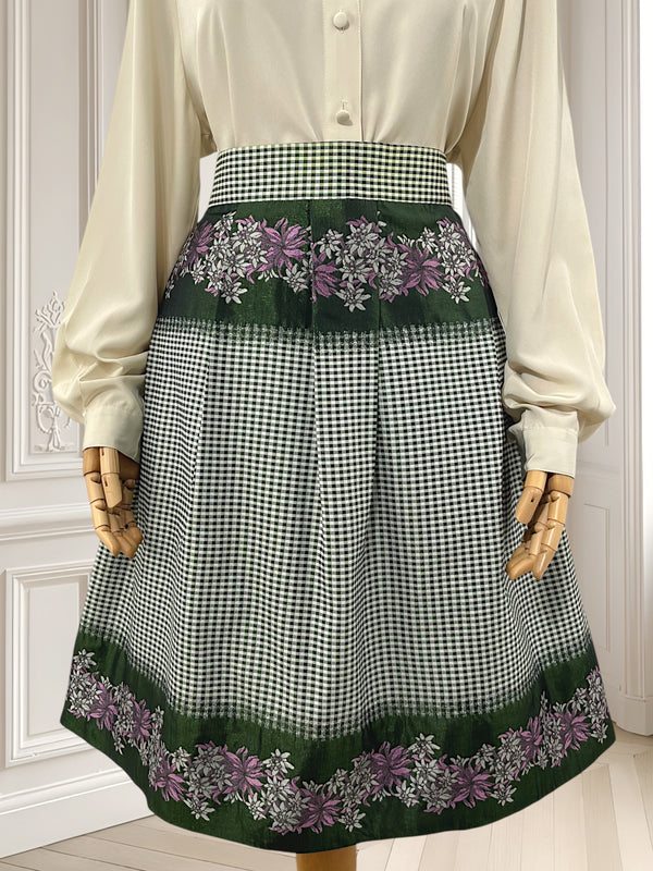 Fustă vintage evazată mărimea M