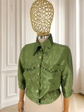 Încarcă imaginea în vizualizatorul Galerie, Cămașă cu efect perlat potrivită pentru M/L
