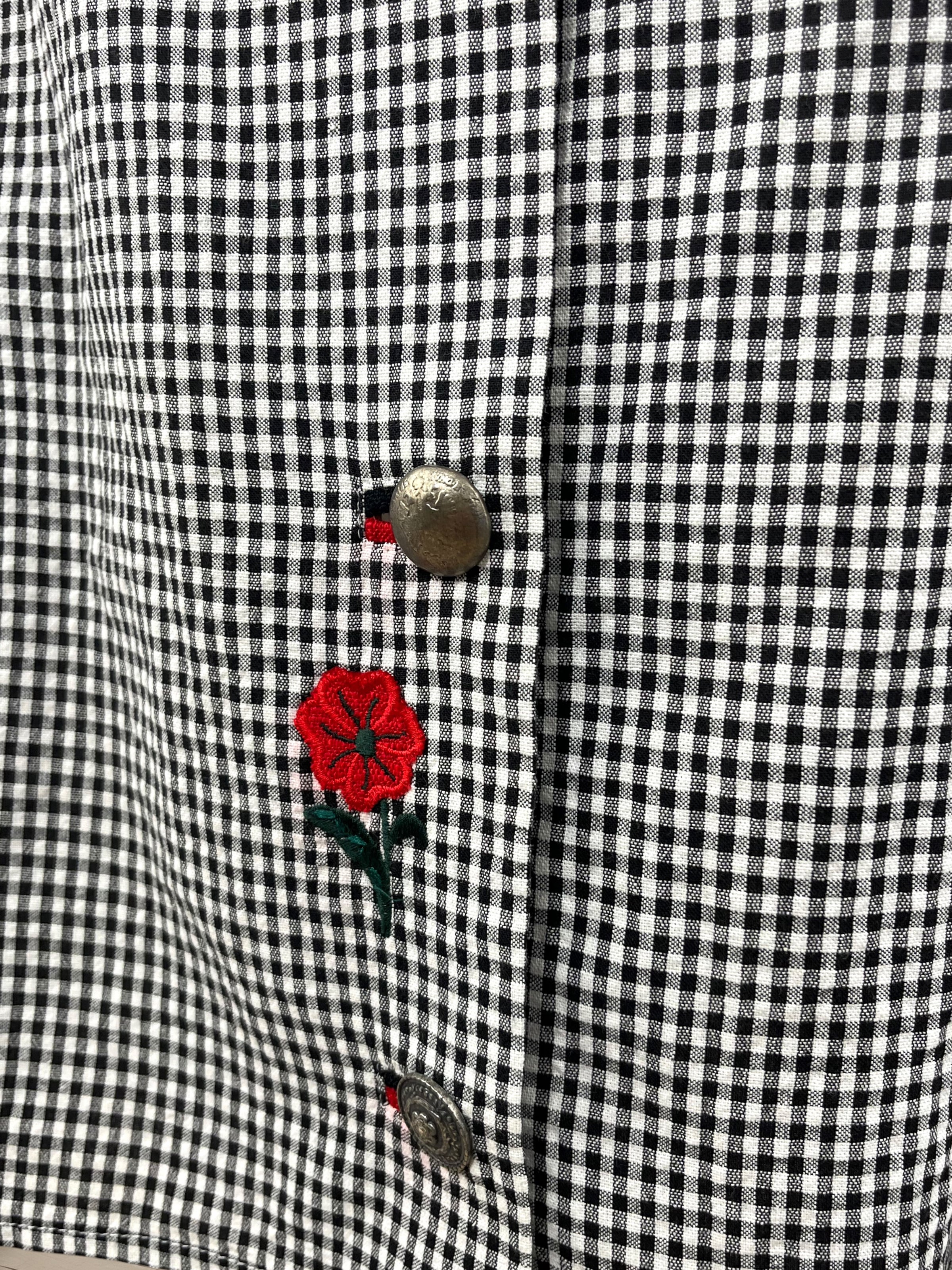 Fustă vintage din bumbac mărimea XL