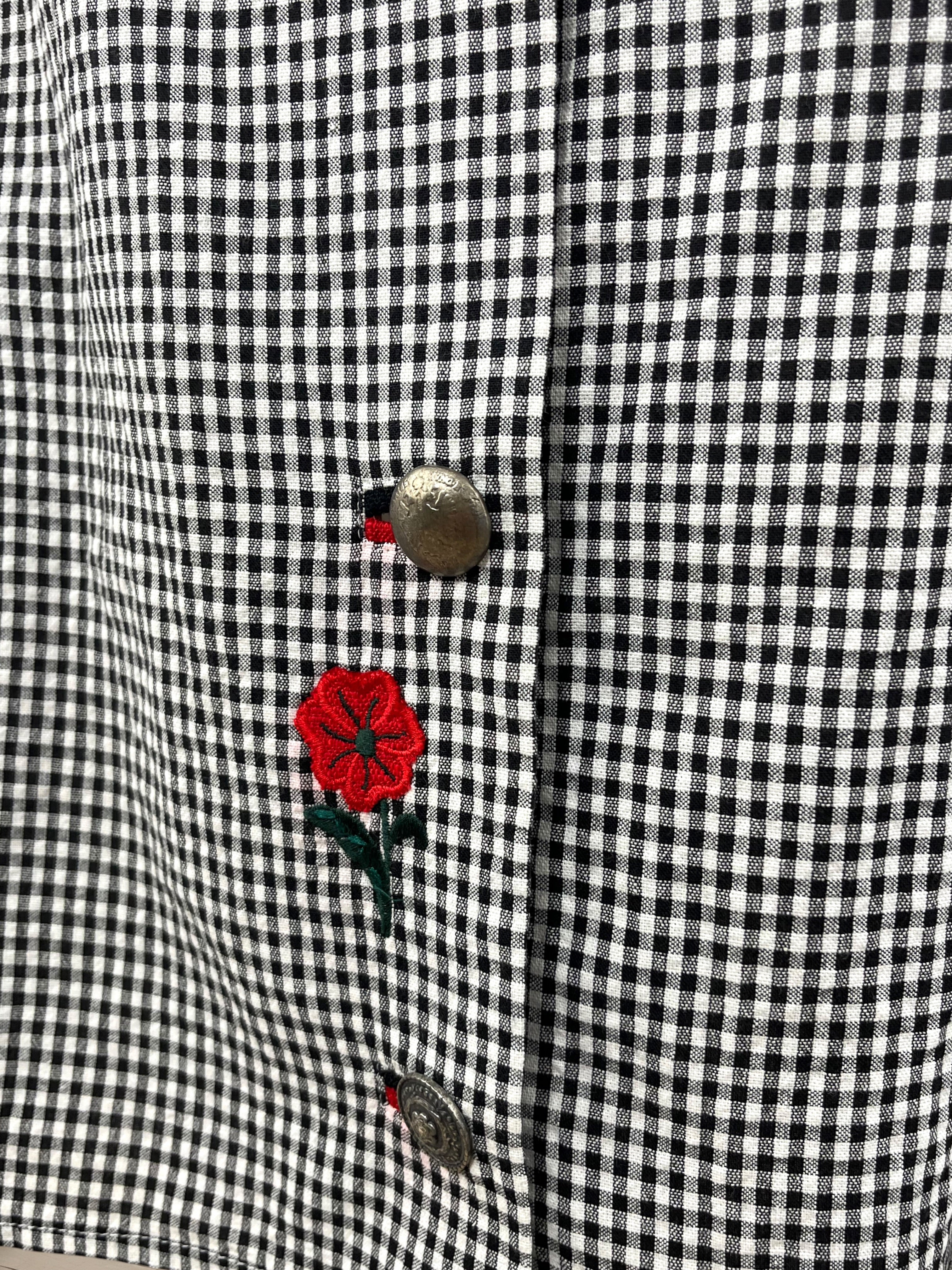 Fustă vintage din bumbac mărimea XL