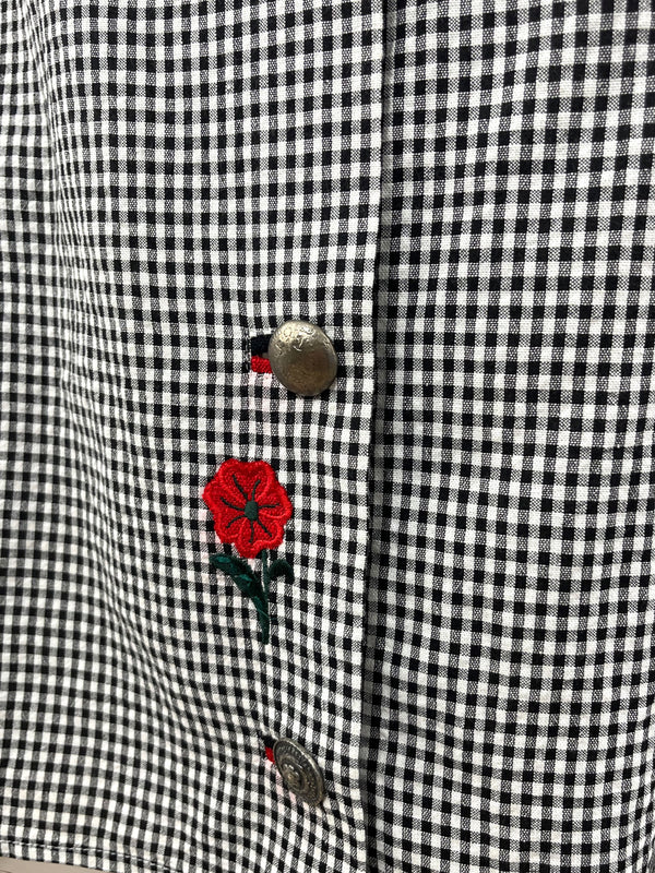 Fustă vintage din bumbac mărimea XL