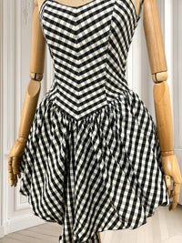 Rochie vintage lucrată manual mărimea S
