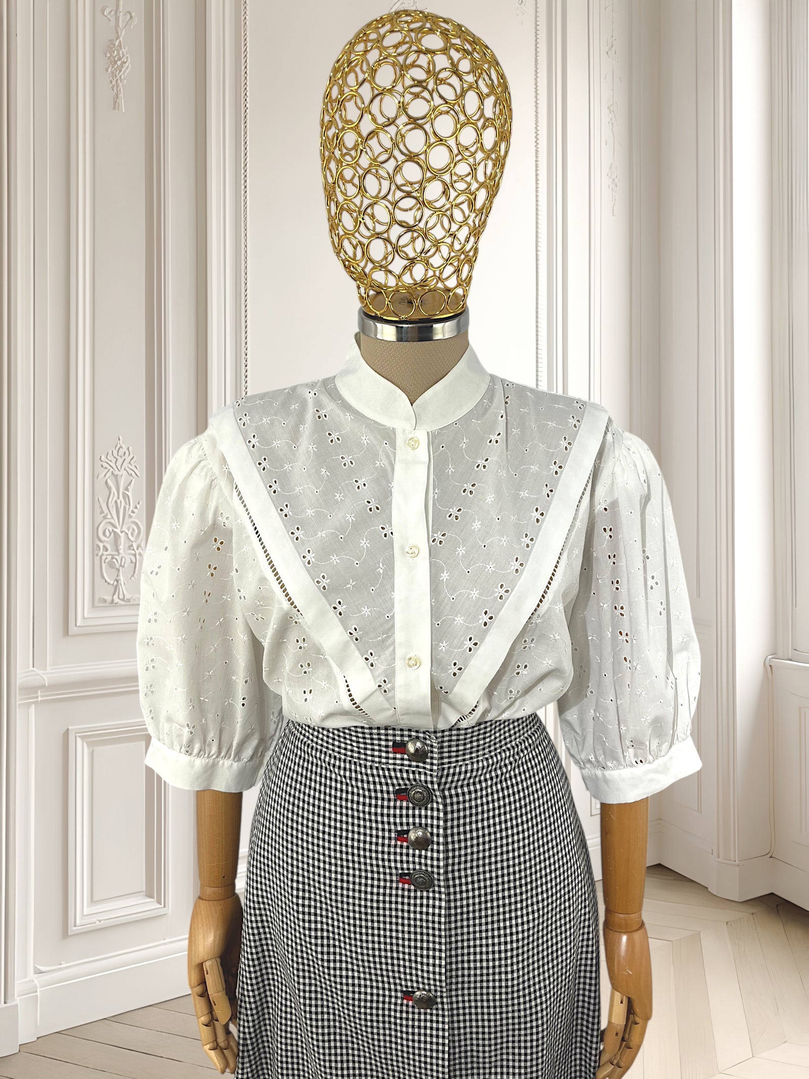 Cămașă vintage albă mărimea XL