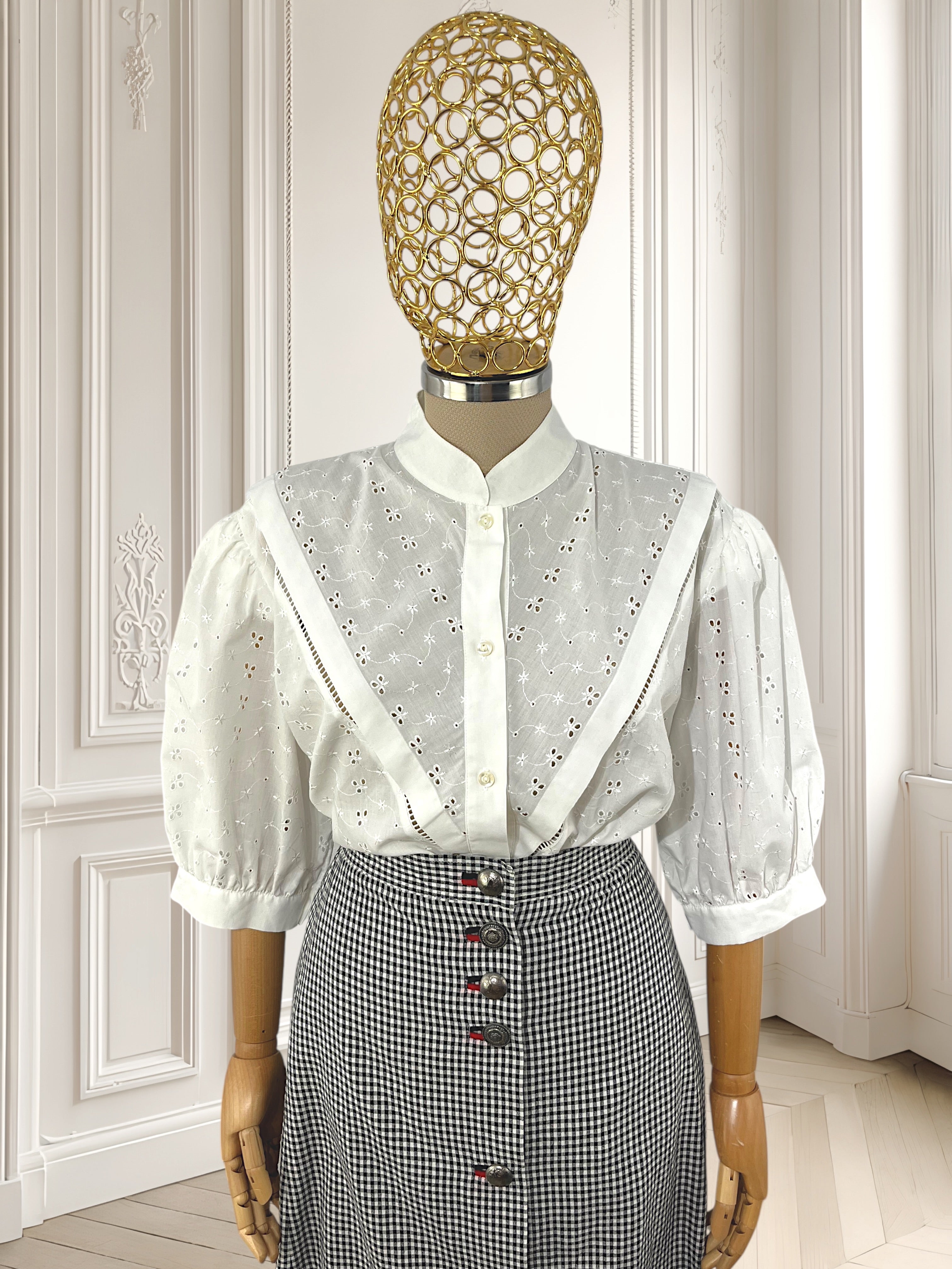 Cămașă vintage albă mărimea XL